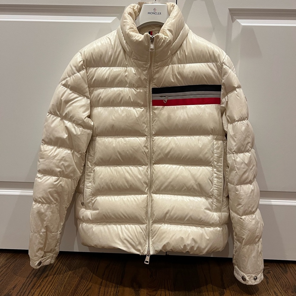 Moncler Cream Puffer Jacket